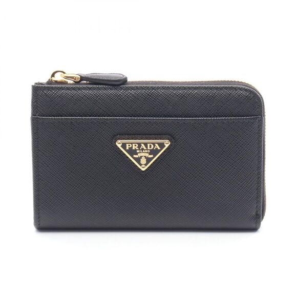 Prada 1PP122QHHF0002 Saffiano Leather Coin Case - Picture 1 of 5
